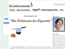Tablet Screenshot of neue-elektronische-zigarette.de